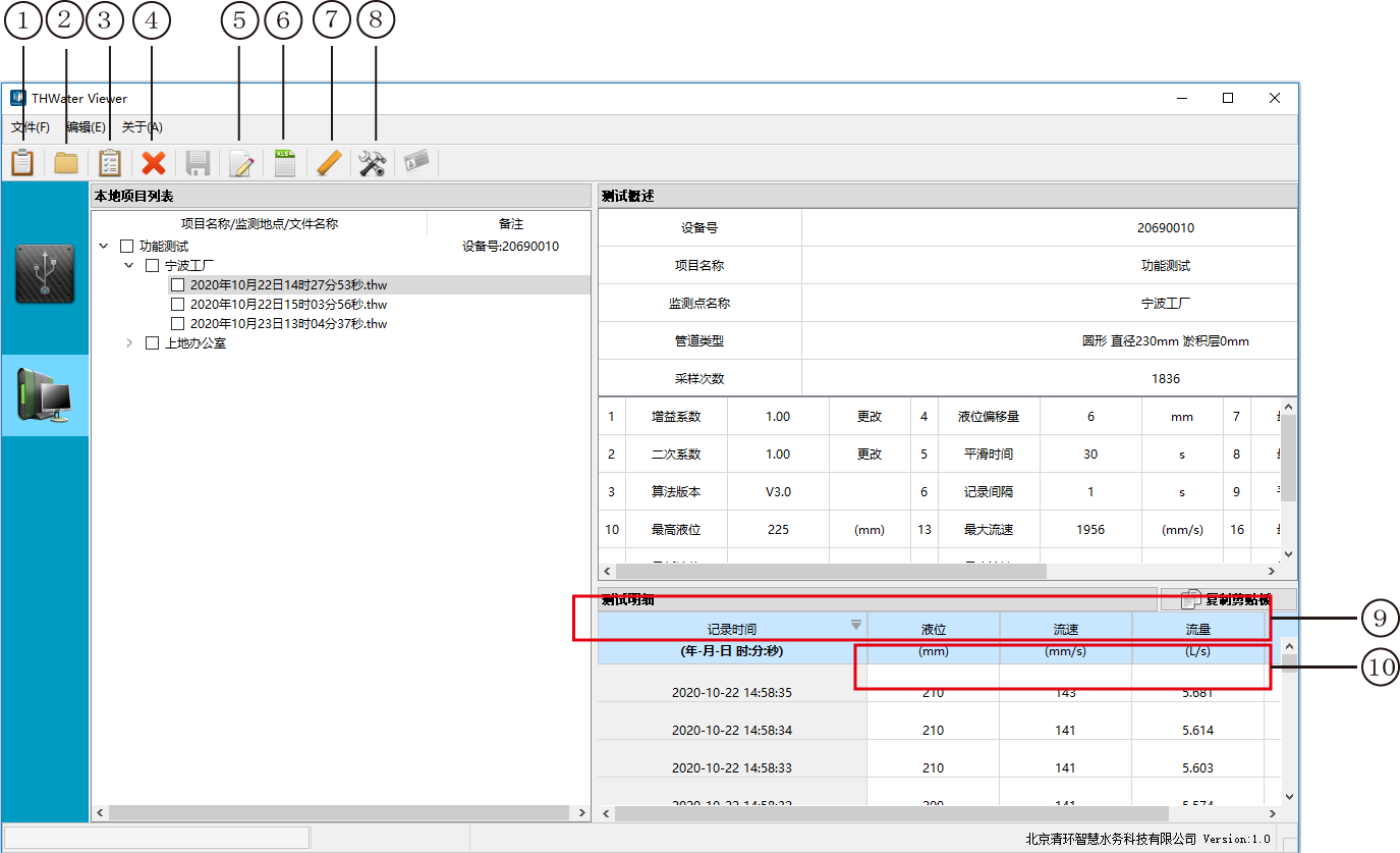 数据读取和导出操作示意图